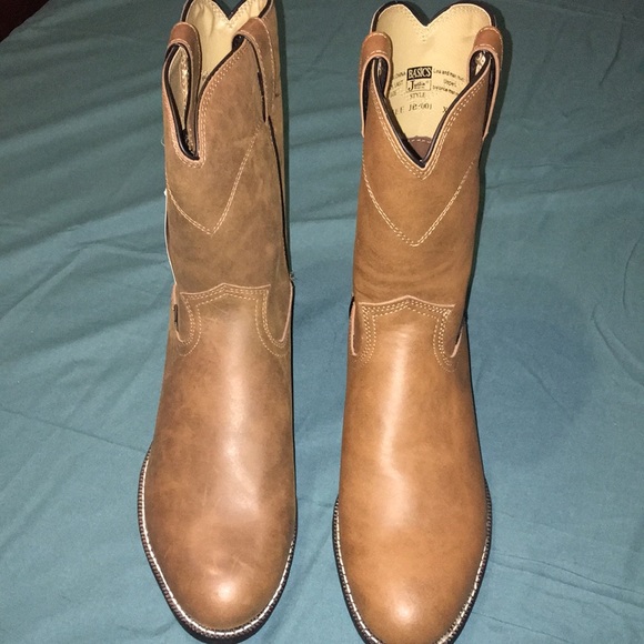 SOLD~ Justin Roper Boots - Picture 2 of 7